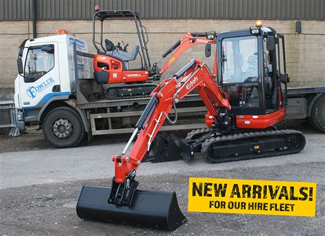 mini digger hire bridport|fowler hire bridport dorset.